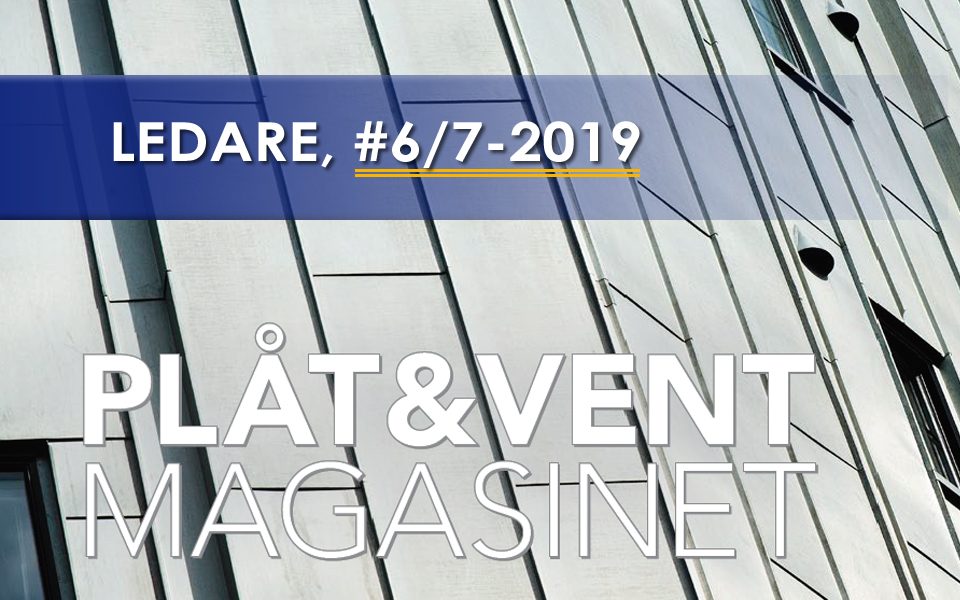 LEDARE: PVMagasinet #6/7.2019
