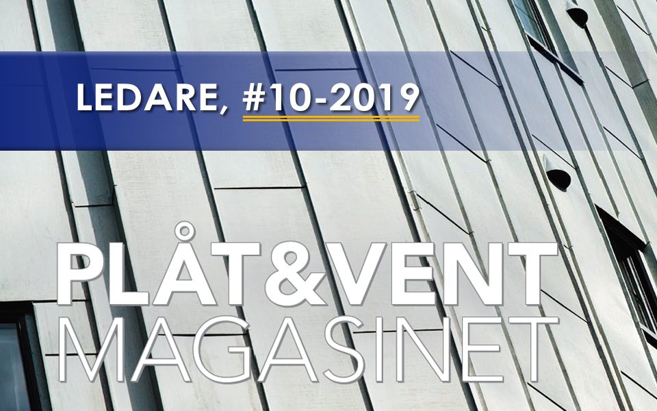 LEDARE: PVMagasinet #10.2019