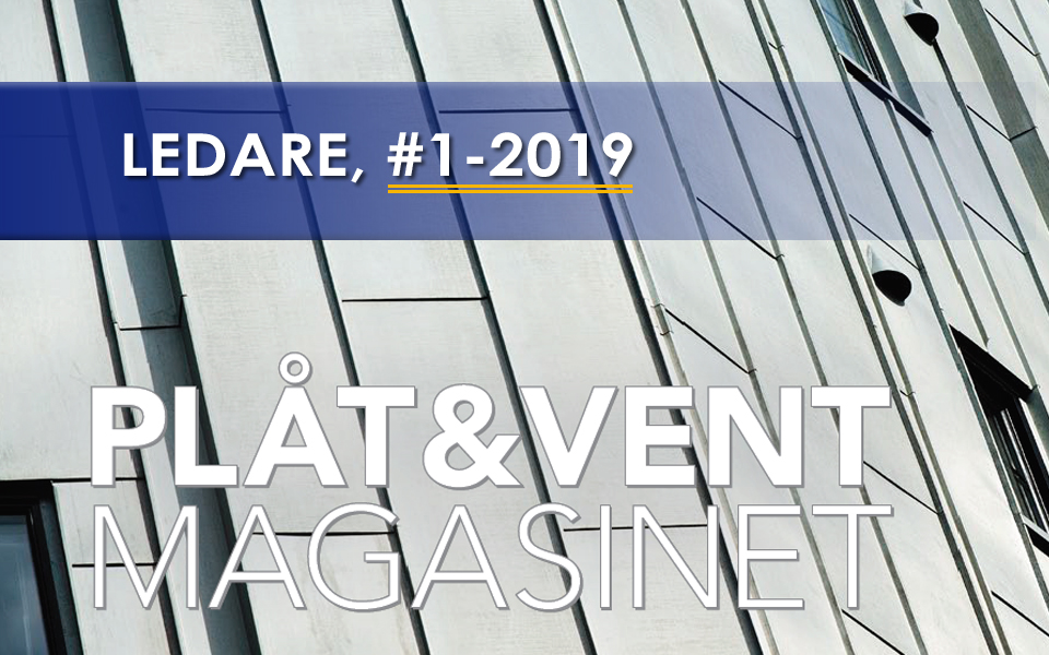 LEDARE: PVMagasinet #1.2019