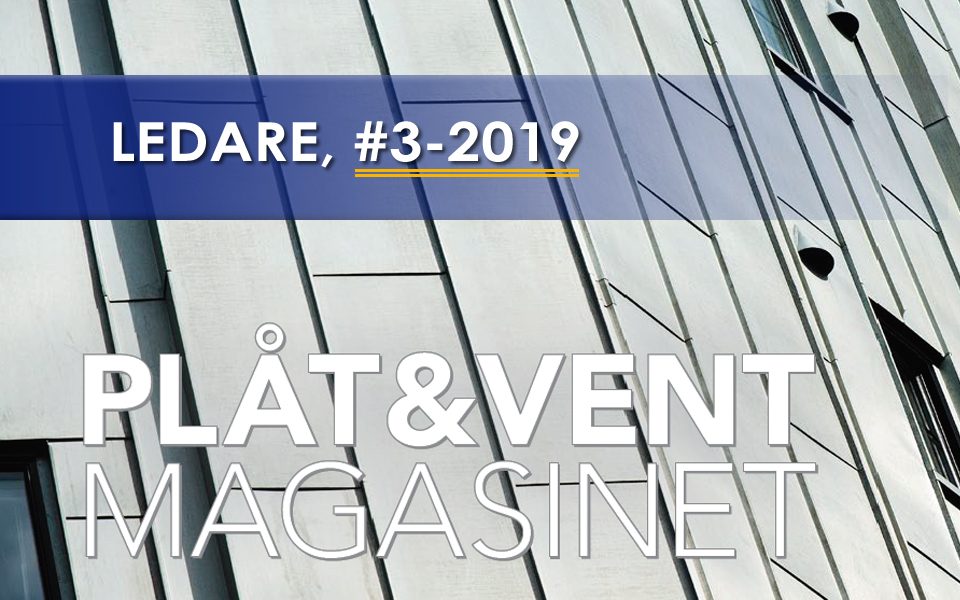 LEDARE: PVMagasinet #3.2019