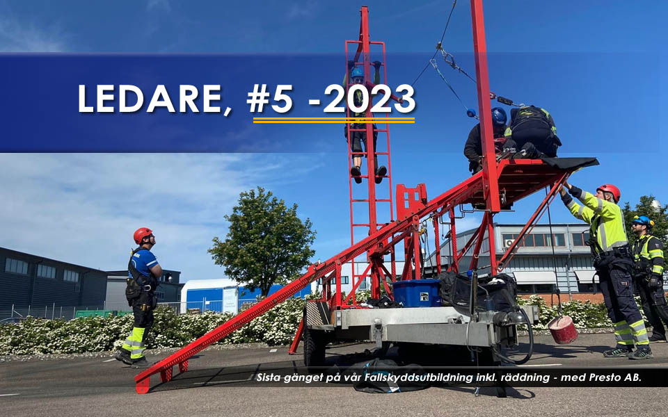 LEDARE: PVMagasinet #5.2023